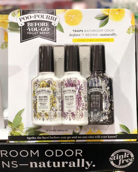 Costco Members Poo Pourri Toilet Spray Variety Pack Fl Oz