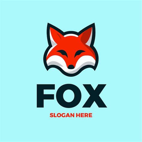 Plantilla De Dise O Del Logotipo De Fox Vector Premium