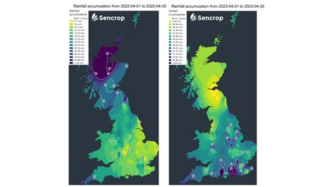 Sencrops take on Aprils rain in the UK 🌧️ 🌧️ 🌧️ || 2022-2023 | The Farming Forum