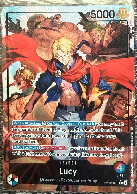 Se produkter som liknar One Piece Card Game - Lucy (S.. på Tradera