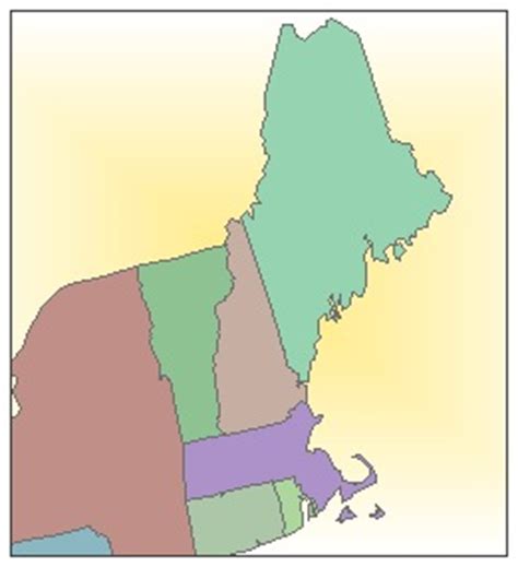 New England Zip Code Map United States Map