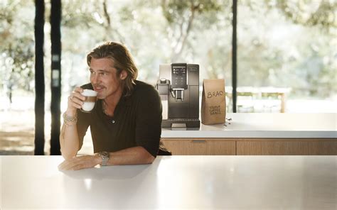 Brad Pitt X DeLonghi A Match Made In Coffee Heaven Behavio