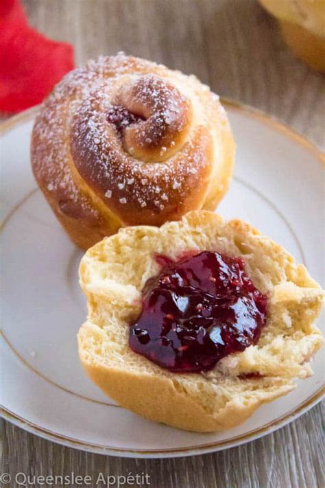 Raspberry Rose Buns Recipe Queenslee Appétit