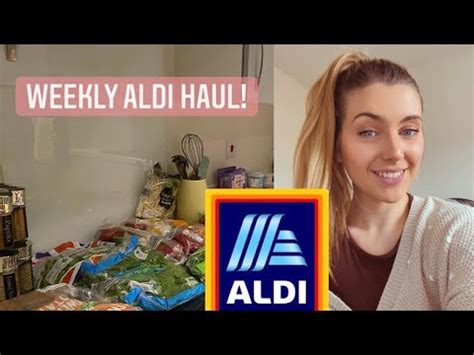 WEEKLY ALDI HAUL SLIMMING WORLD FRIENDLY YouTube