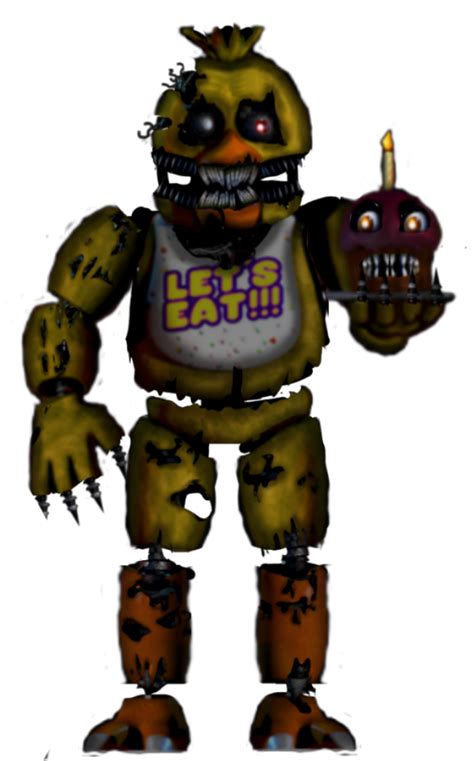 Classic Nightmare Chica Rfivenightsatfreddys