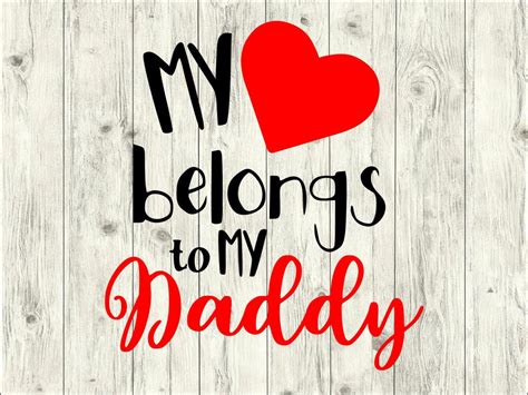 My Heart Belongs To Daddy SVG Bundle Fathers Day SVG Bundle Etsy