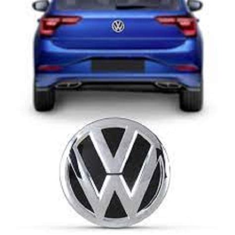 EMBLEMA VW LOGO MALA POLO VIRTUS 2018 ATE 2022 Shopee Brasil