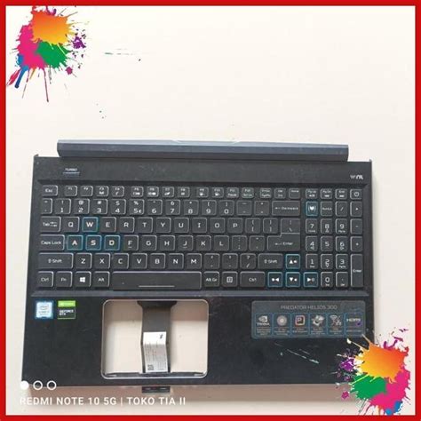 Jual TOK ACER PREDATOR HELIOS 300 PH315 52 SERIES KEYBOARD DAN