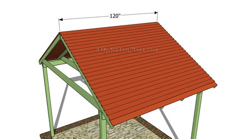 Picnic Shelter Plans | MyOutdoorPlans | Free Woodworking Plans and ...