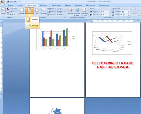 Mettre Une Seule Page En Paysage Dans Un Document Word