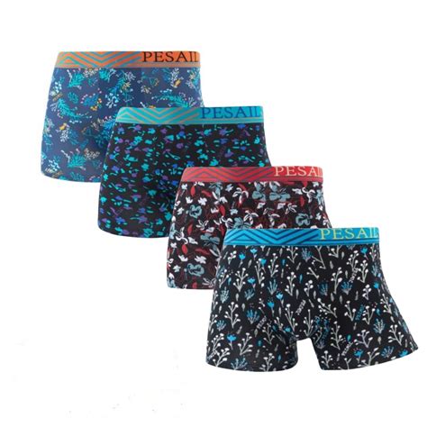 Pesail Boxershorts – 4 Pack – Koraal - FMH Fashion