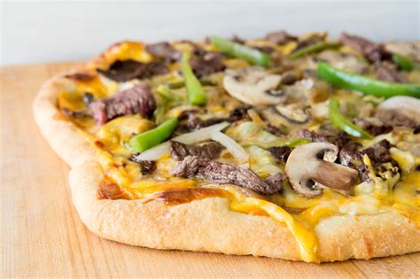 Easy Philly Cheese Steak Pizza Recipe Beef Pizza Recipes