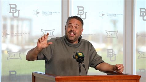 Transcript: Matt Rhule Big 12 Championship Press Conference | SicEm365