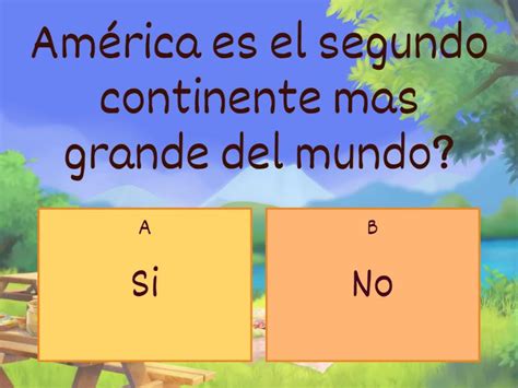 Caracteristicas Del Continente Americano Quiz