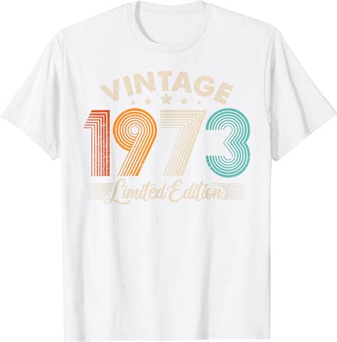 Years Old Vintage Limited Edition Th Birthday T Shirt