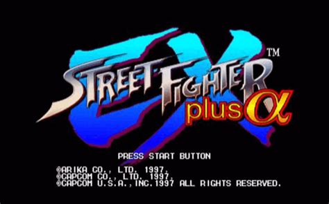 Buy Street Fighter EX Plus Alpha for PS | retroplace