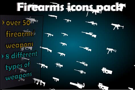 Weapons 2d Icons 2d Icons Unity Asset Store