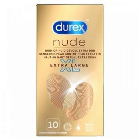 Durex Préservatifs Nude XL 10 pièces Cdiscount Au quotidien