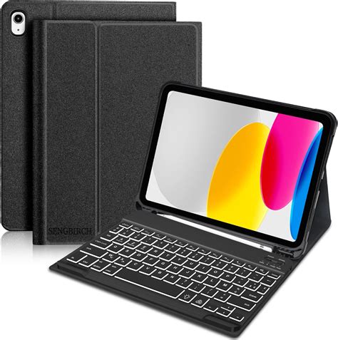 JADEMALL Clavier IPad 10eme Generation 2022 10 9 Coque IPad 10eme