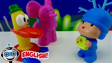 Pocoyo Bath Figurines Youtube