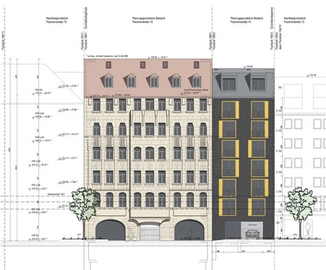 Denkmalgeschütztes Gebäude P14 Paulinenstraße in Stuttgart SFP