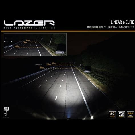 Proiector Led Omologat Lazer Lamps Linear Elite Putere W Flux