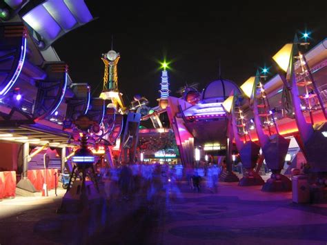 Tomorrowland Night Tomorrowland Disney Stock Disney World