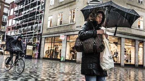 DMI advarer Her rammer kraftig regn og skybrud værst