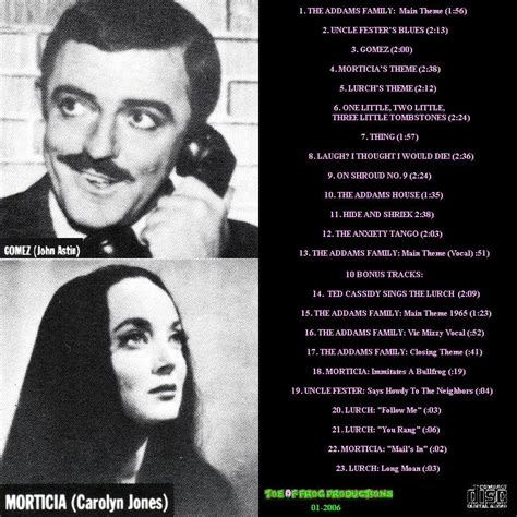 The Addams Family TV Soundtrack CD