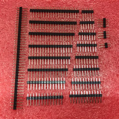 Single Row Pins 2 54mm Pitch Pin Single Row Connector Straight Single