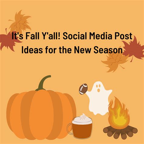 Fall Social Media Post Ideas Growthzone