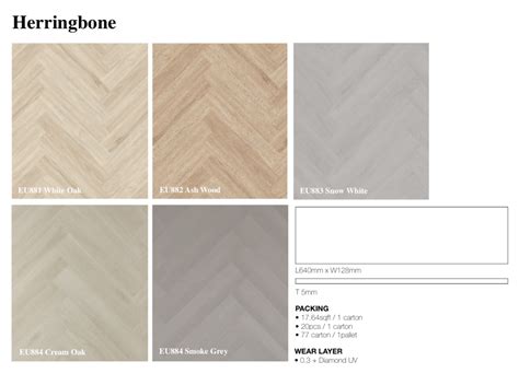 Empire 5 0mm Spc Herringbone Flooring Melaka Malaysia Paya Rumput