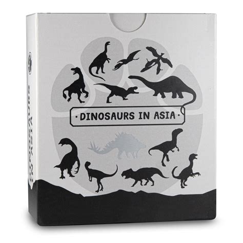 Proof Silver Samoa Dinosaurs In Asia Neimongosaurus Yangi Coins