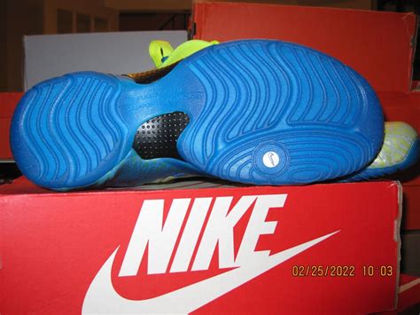 Size 105 Nike Air Flightposite Exposed Volt For Sale Online Ebay