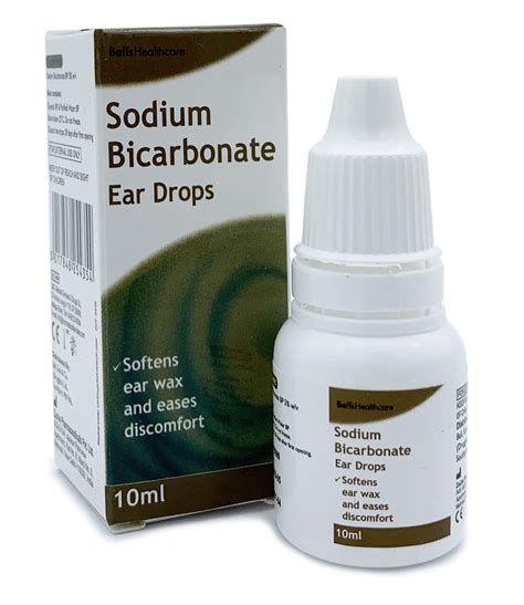 Medi Grade Sodium Bicarbonate Ear Drops Dissolve Ear Wax At 60 Off