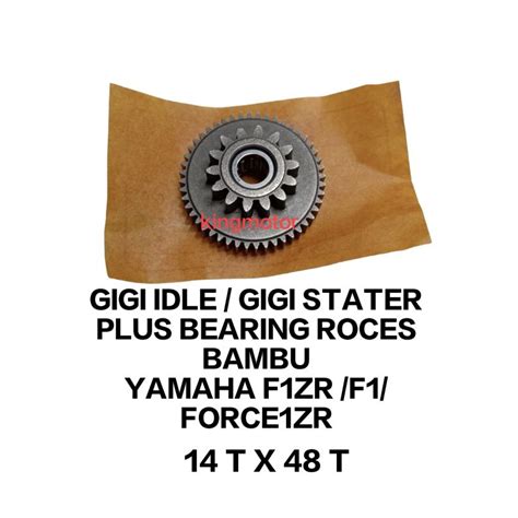 Jual GIGI IDLE PENGHANTAR GEAR GIR STATER STATAR PLUS BEARING ROCES