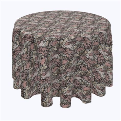 Round Tablecloth, 100% Polyester, 60 Round, Art Deco Lace, 60 Round ...