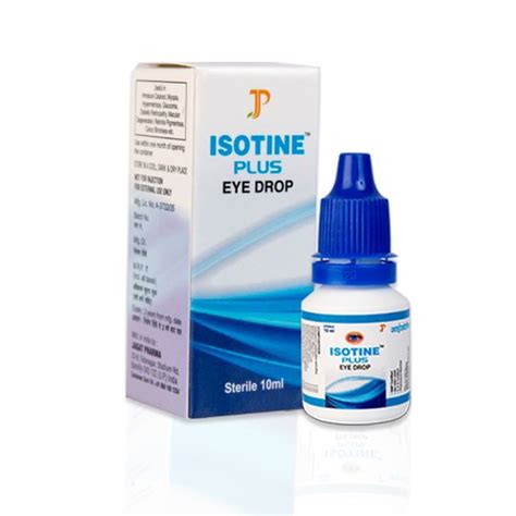 Buy Jagat Pharma Isotine Plus Eye Drop Vials Pack Of 6 X 10 Ml 2 S