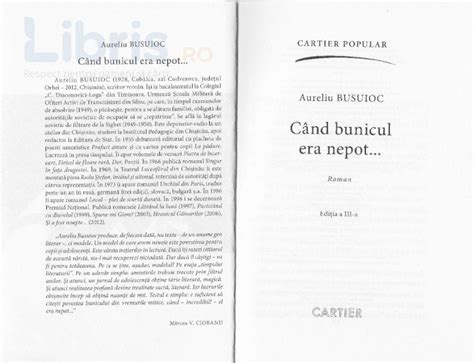 PDF Cand Bunicul Era Nepot Cdn4 Libris Ro Bunicul Era Nepot