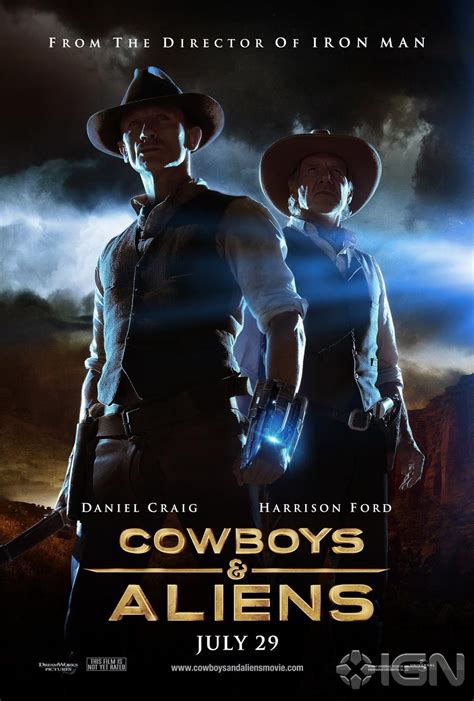 'Cowboys & Aliens' Promotional Poster - Cowboys & Aliens Photo (23195950) - Fanpop