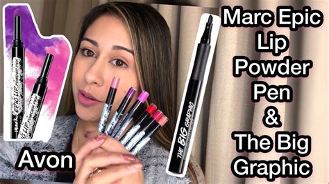 As Lucen Los Labiales Mark Epic Lip Powder Pen Y Delineador The Big