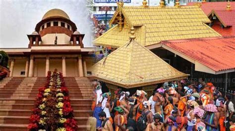 SC Refers Sabarimala Temple All Women Entry To A Larger Seven Judge