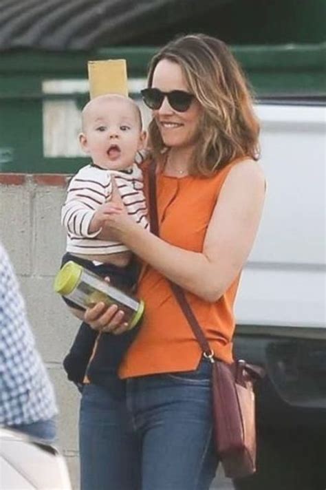 Rachel Mcadams And Her Son The Duo Were Spotted Heading To Lunch In Los Angeles On Sept 19