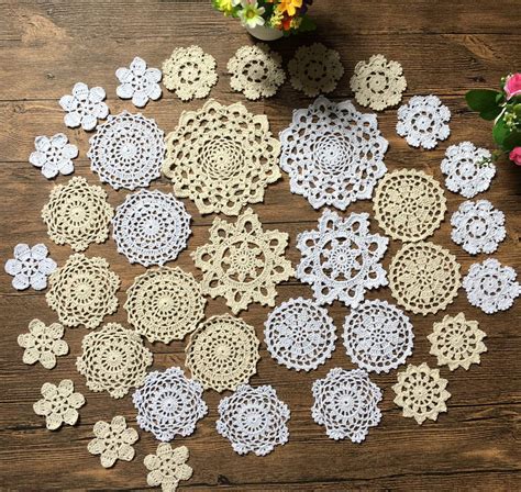 Crochet Doilies Wedding EMBROIDERY ORIGAMI