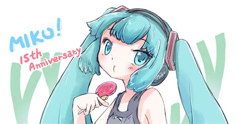 Vocaloid ミクちゃんお誕生日おめでとうですよー♪ 桜井 あきらのイラスト Pixiv