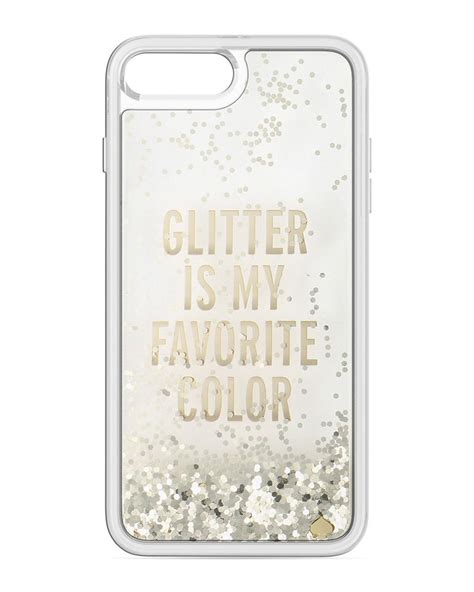 Kate Spade Liquid Glitter Case For Iphone 7 Plus Phone Cases Girly