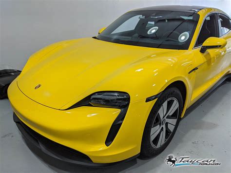 Racing Yellow Porsche Taycan Turbo S Is Real Looks Spot On Autoevolution