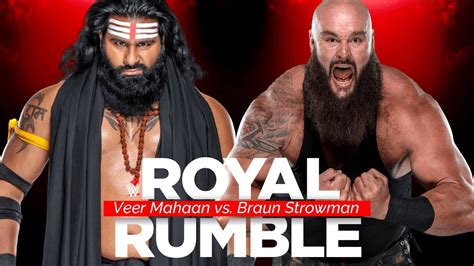 Veer Mahaan Vs Braun Strowman ROYAL RUMBLE MATCH Gameplay In Hindi