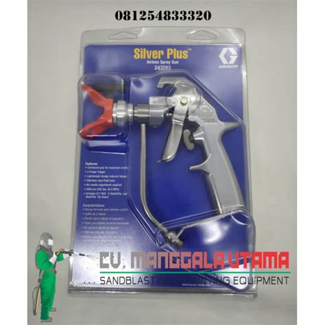 Jual Graco Silver Plus Airless Spray Gun 243283 Kota Samarinda