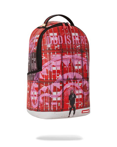 Sprayground Containers Backpack Red Chicago City Sports